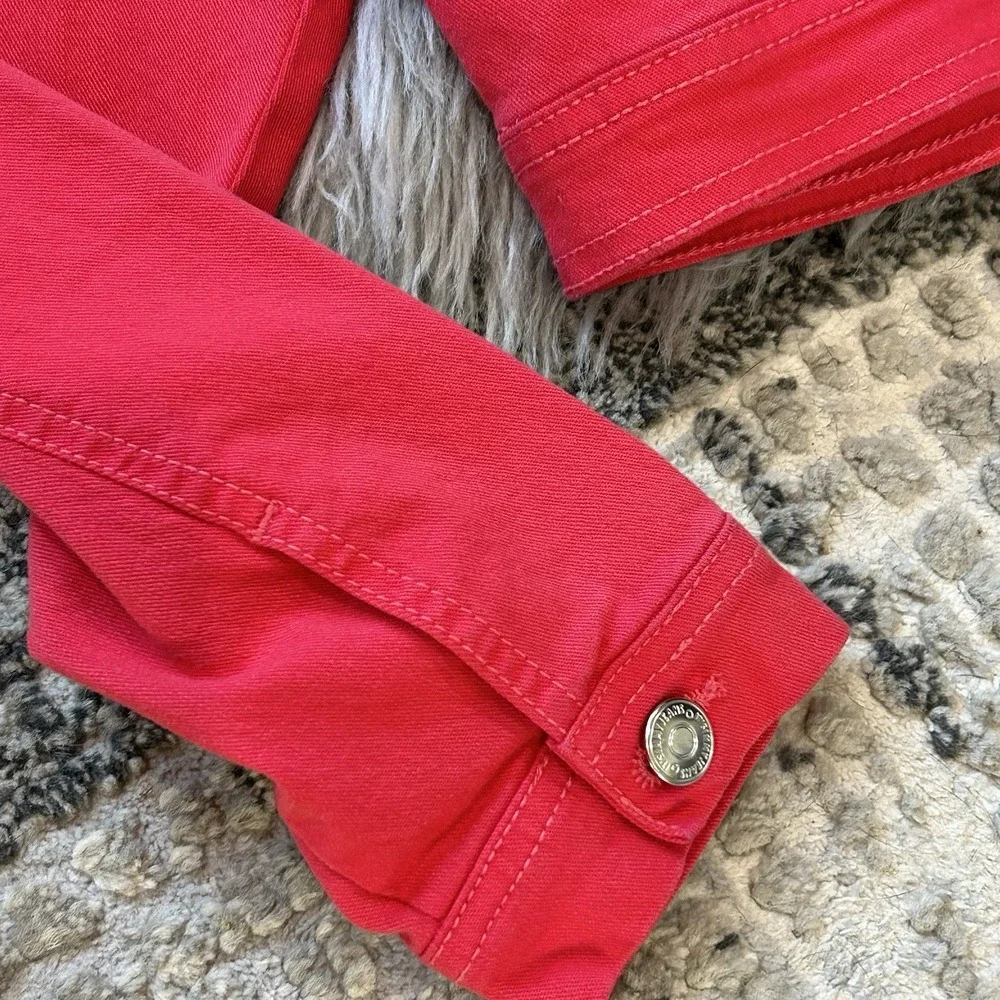 It's In My Jeans Brand‎ Red Denim Alexa Jacket Size 10Y NEW